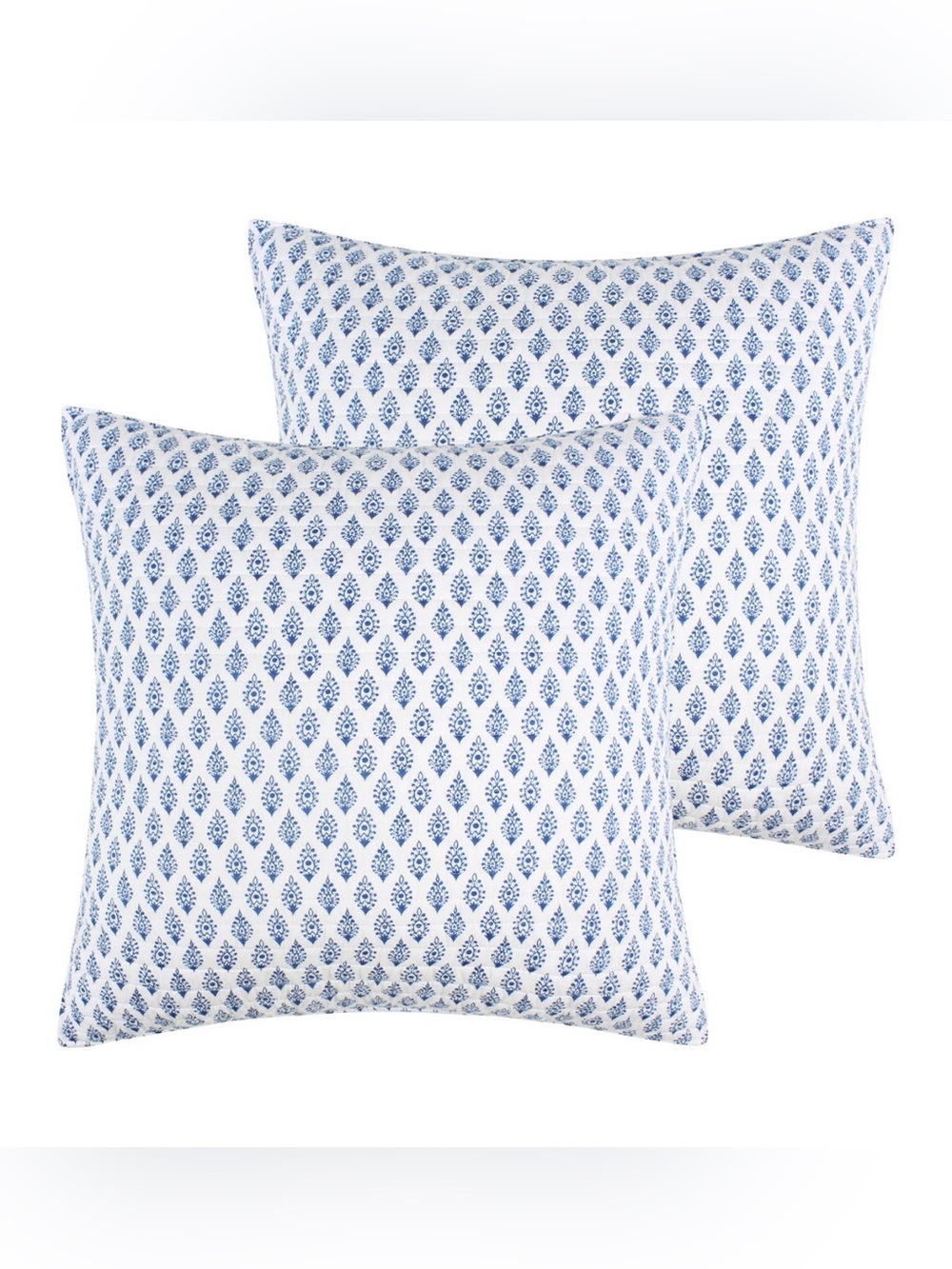 Levtex Home CLARA BLUE EURO SHAM SET OF 2